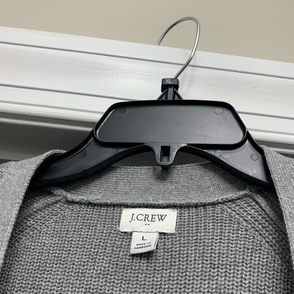 J. Crew Gray Women's Cardigan - Picture 4 of 4